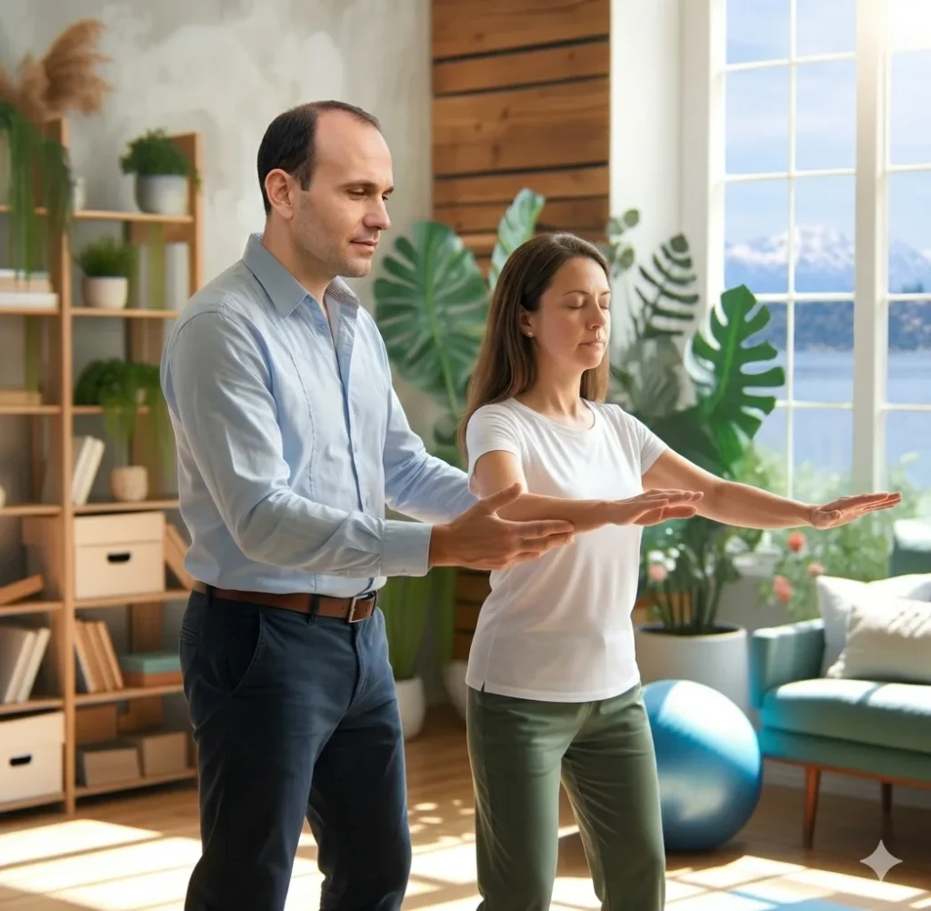 Movement Qigong Exercises at Silachi