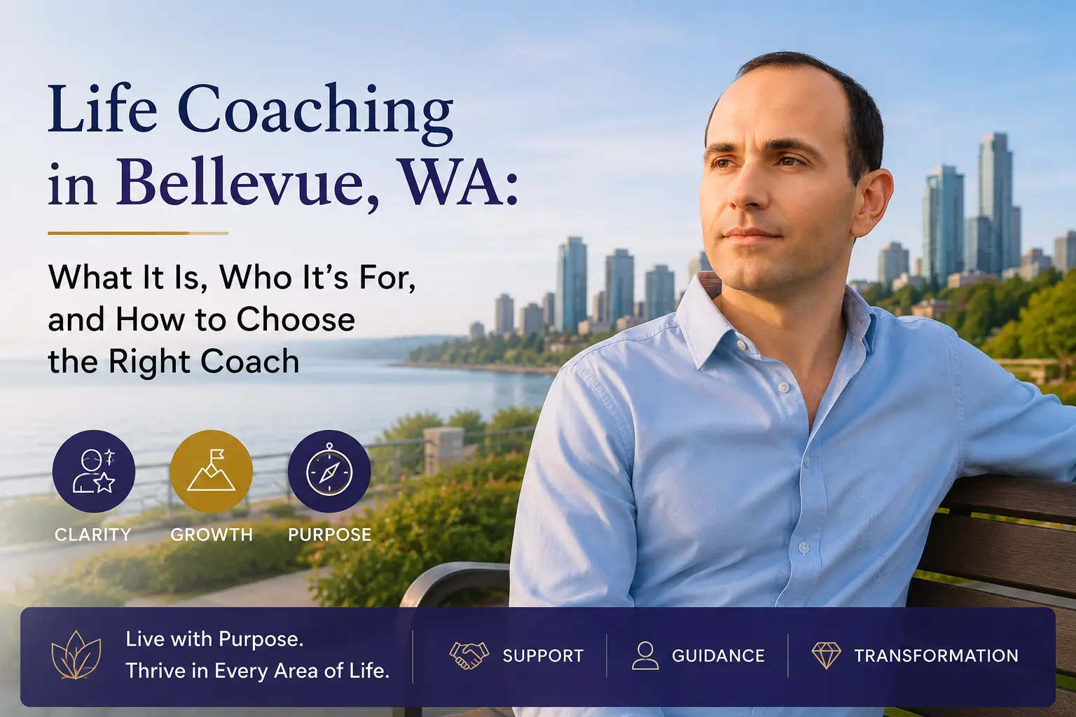 Life Coaching in Bellevue, WA: What It Is, Who It's For, and How to Choose the Right Coach